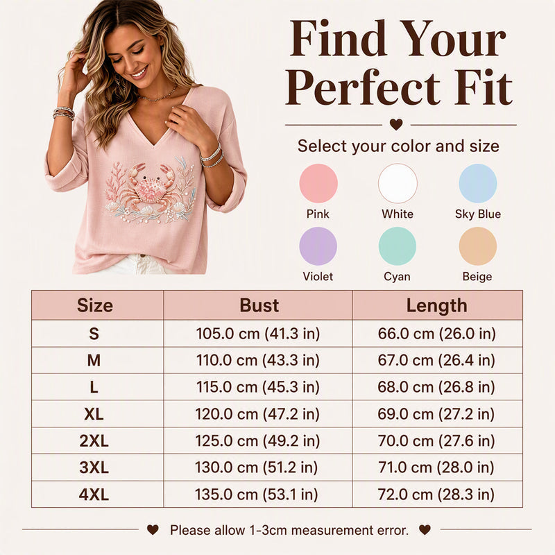 Women's V Neck Printed T-Shirt mysite