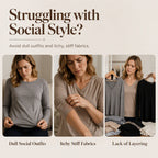 Women's Elegant Sequin Patchwork Long Sleeve Top mysite