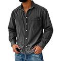 Men's Retro Washed Denim Shirt Marlovene