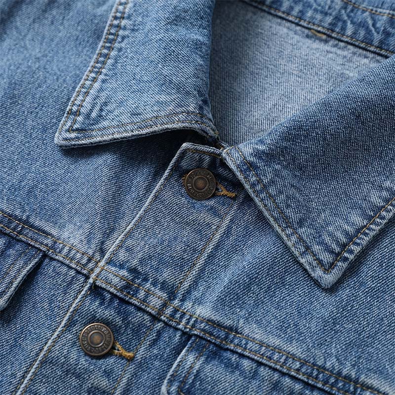 Women’s Casual Longline Button-Up Denim Coat mysite