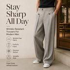 ⏰Last Day Sale 50% Off💃Men's Straight Leg Wrinkle Resistant Pants mysite