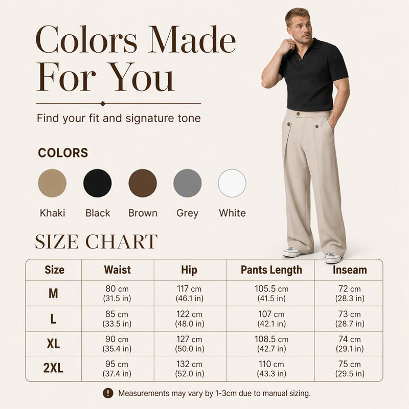 ⏰Last Day Sale 50% Off💃Men's Straight Leg Wrinkle Resistant Pants mysite