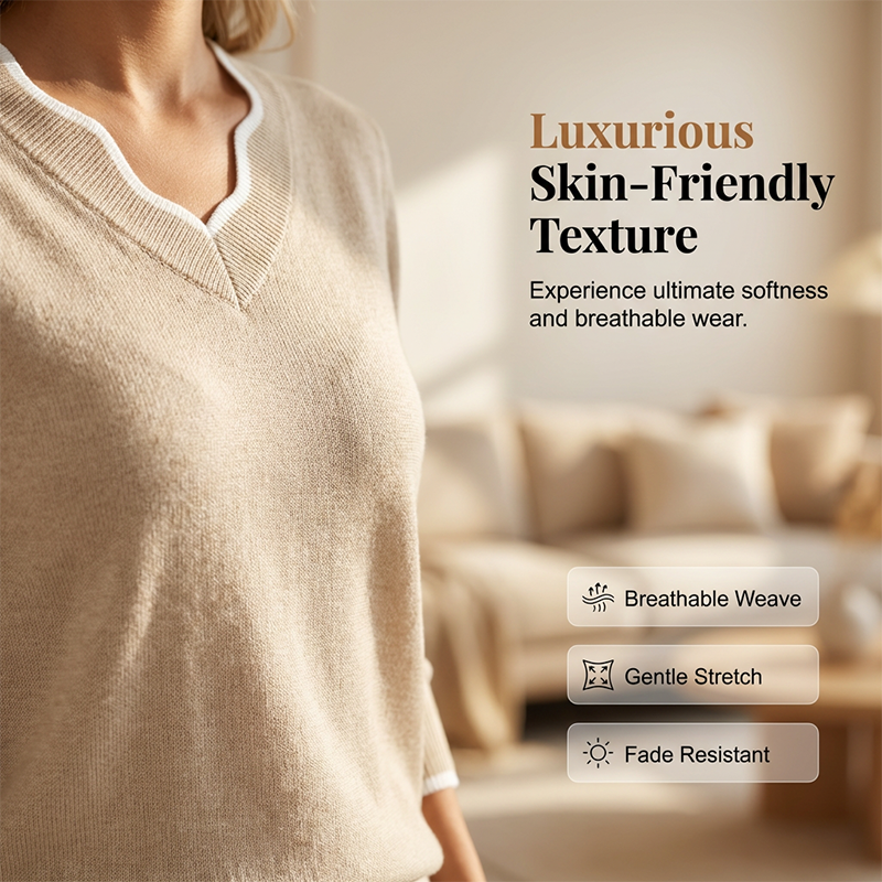 Women’s Casual Long Sleeve Knit Top mysite