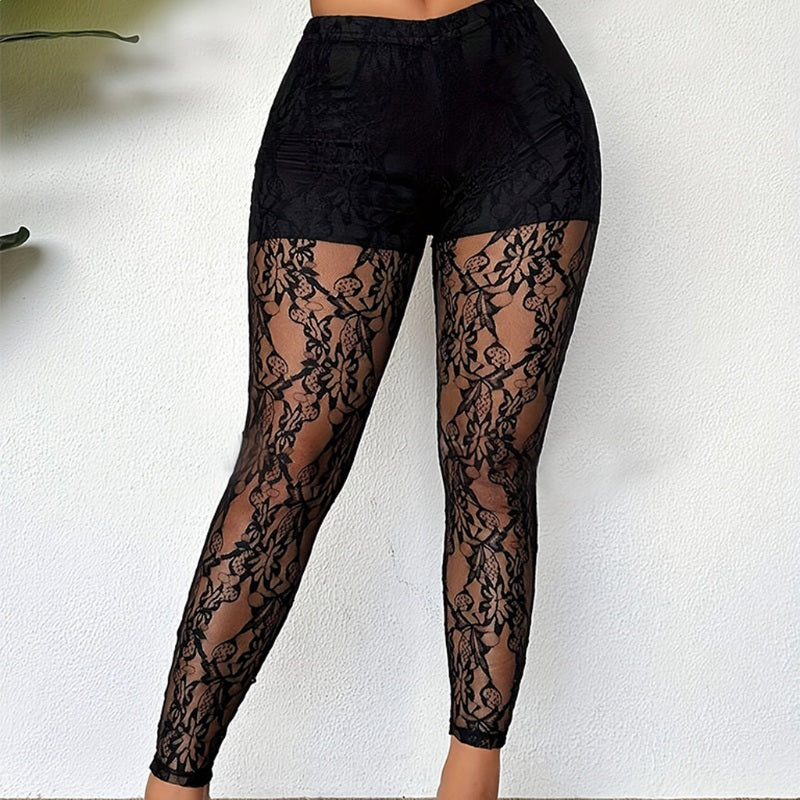 ⌛Limited-Time Offer🛍️Women's Sexy Sheer Lace Mesh Pants mysite