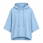 Women's Loose Fit Wide Sleeve Hoodie Casual Sweatshirt mysite