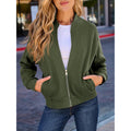 Women's Casual Zip Up Jacket mysite