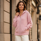 Women's Loose Hooded Knit Cardigan mysite