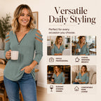 Women's Cold Shoulder Zipper T-Shirt mysite