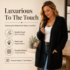 Women's Ribbed Knit Cardigan mysite