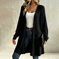 Women's Ribbed Knit Cardigan mysite