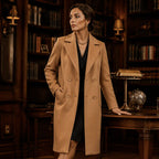 Women's Double Breasted Woolen Coat mysite