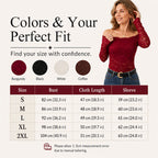 Women's Off-The-Shoulder Lace T-Shirt mysite