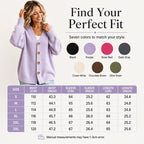Women's V-Neck Oversized Knit Cardigan mysite