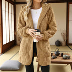 Checkered Fuzzy Cardigan mysite