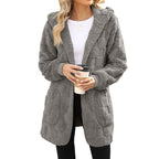 Checkered Fuzzy Cardigan mysite