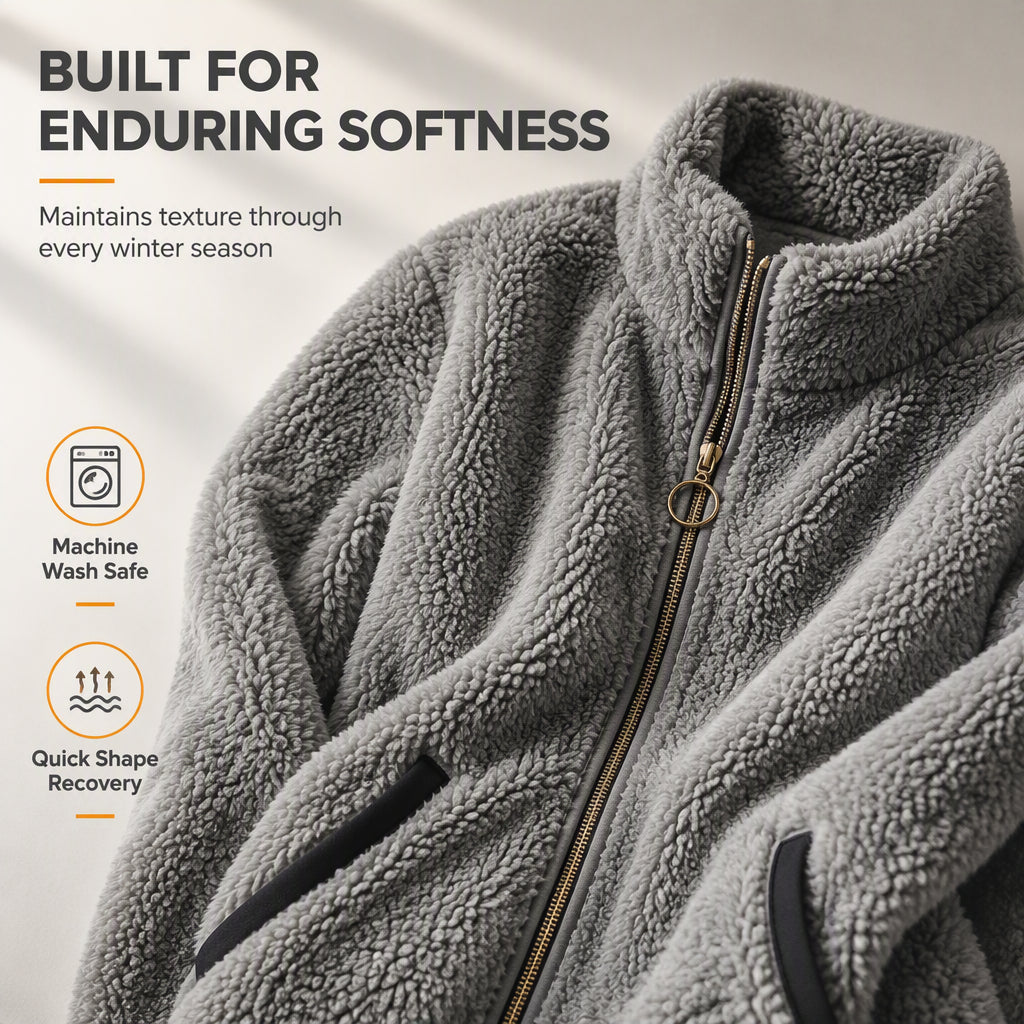Women’s Casual Zip-Up Cardigan Jacket mysite